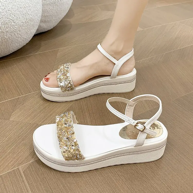 Ladies Shoes 2023 High Quality Gladiator Women's Sandals Summer Daily Sandals Women Peep Toe Shoes Women Platform Sandals 
Ladies Shoes 2023 High Quality Gladiator Women's Sandals Summer Daily Sandals Women Peep Toe Shoes Women Platform Sandals