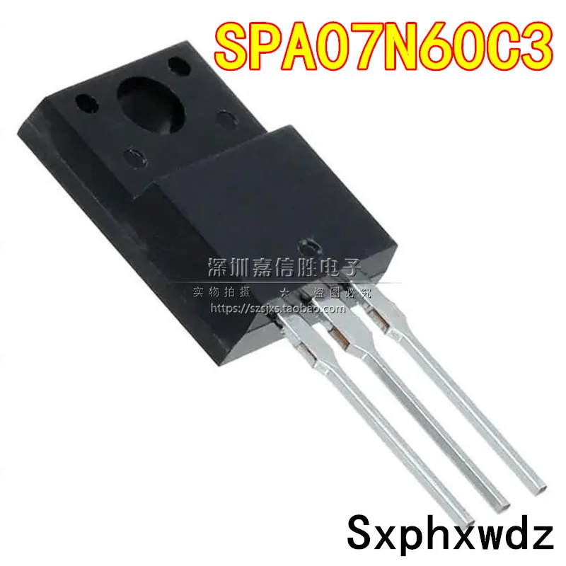 

10PCS SPA07N60C3 07N60C3 TO-220F 7A 600V new original Power MOSFET transistor