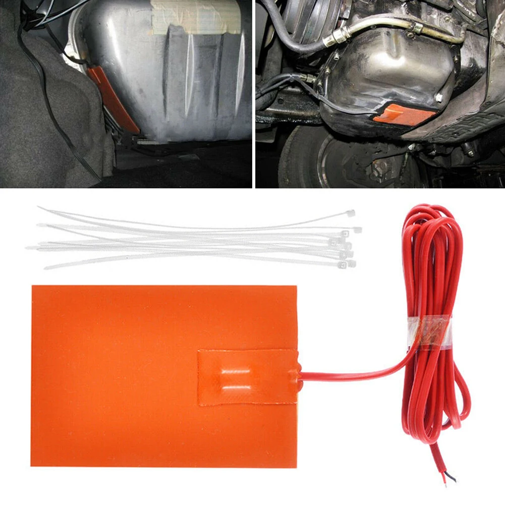 100W 12V Universal Car Fuel Tank Heating Mat Water Tank Rubber Silicone Heater Pad Warming Accessories 9x13cm
100W 12V Universal Car Fuel Tank Heating Mat Water Tank Rubber Silicone Heater Pad Warming Accessories 9x13cm