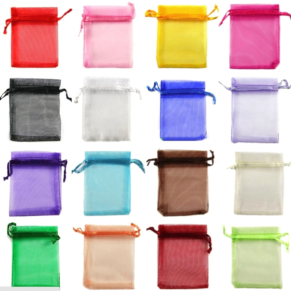 100pcs/lot Multi-colors 5x7cm (2x3inch)Jewelry Packing Drawable Organza Bags Wedding Birthday Candy Gift Bags & Pouches
100pcs/lot Multi-colors 5x7cm (2x3inch)Jewelry Packing Drawable Organza Bags Wedding Birthday Candy Gift Bags & Pouches