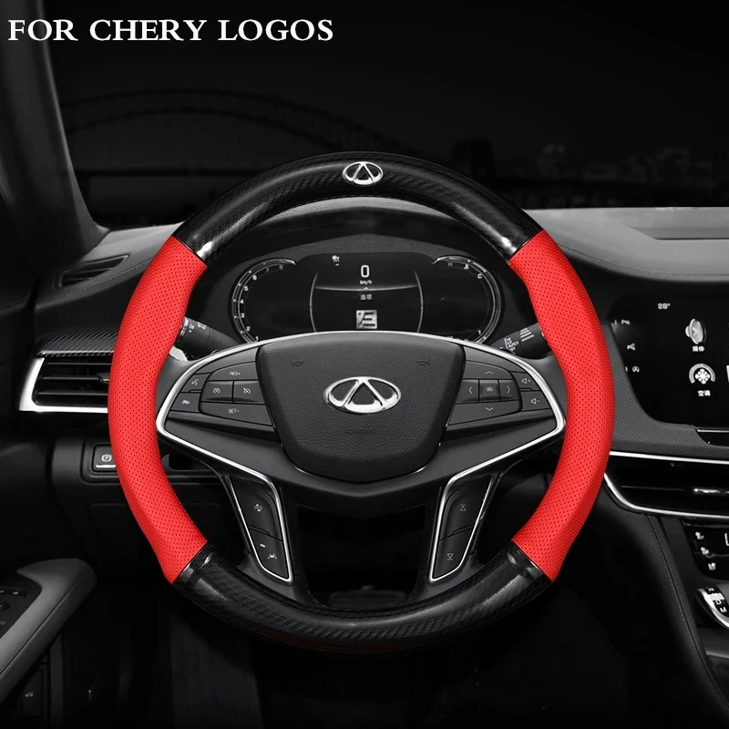 Car Steering Wheel Cover Auto Decoration Carbon Fiber Breathable Teering Wheel Covers For CHERY TIGGO 3 4 5 7 PRO 8 Accessories
Car Steering Wheel Cover Auto Decoration Carbon Fiber Breathable Teering Wheel Covers For CHERY TIGGO 3 4 5 7 PRO 8 Accessories