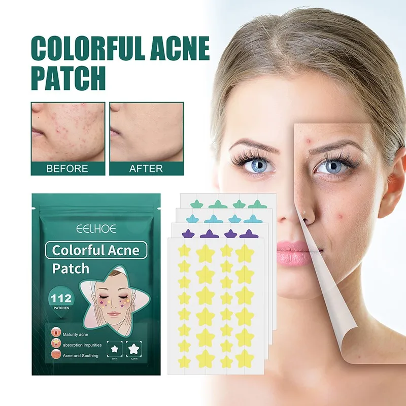 112 Pcs Colorful Invisible Acne Removal Pimple Patch Beauty Acne Tools Pimple Acne Concealer Face Spot Scar Care Stickers
112 Pcs Colorful Invisible Acne Removal Pimple Patch Beauty Acne Tools Pimple Acne Concealer Face Spot Scar Care Stickers