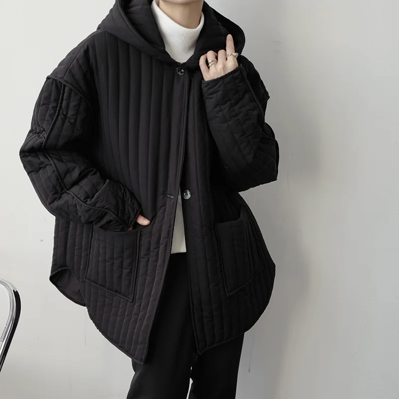 Winter Jacket Men Warm Fashion Thickened Black Hooded Jacket Men Streetwear Korean Loose Thick Short Coat Mens Parker Clothes
Winter Jacket Men Warm Fashion Thickened Black Hooded Jacket Men Streetwear Korean Loose Thick Short Coat Mens Parker Clothes