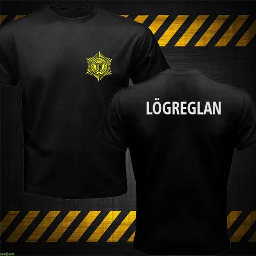 Amazing Tees Men t shirt Double-sided Oversized New Nordic Iceland Police Logreglan Víkingasveitin Polisen Politi Logo T-shirt
Amazing Tees Men t shirt Double-sided Oversized New Nordic Iceland Police Logreglan Víkingasveitin Polisen Politi Logo T-shirt