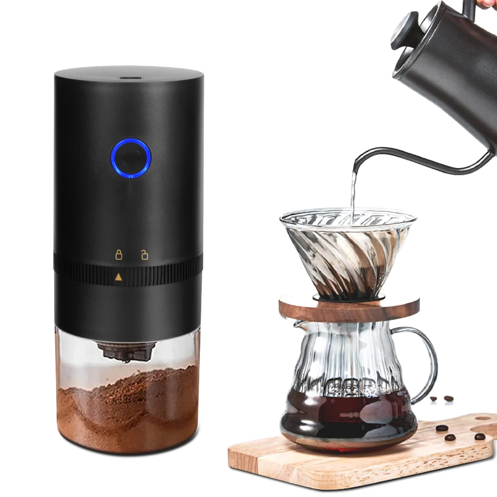 Espresso Maker For Cafe Home Travel Portable USB Rechargeable Automatic Beans Mill Electric Coffee Grinder
Espresso Maker For Cafe Home Travel Portable USB Rechargeable Automatic Beans Mill Electric Coffee Grinder