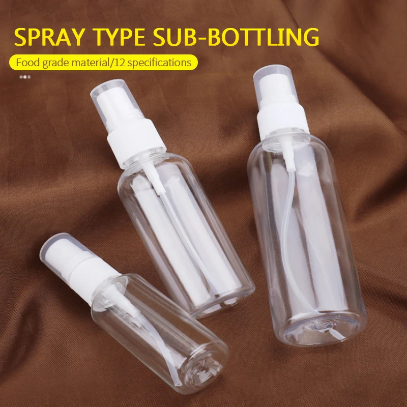 Split Bottle Portable Reusable Spray Bottles Transparent Plastic Distribute Store Liquids Tools Travel Makeup Storage Supplies
Split Bottle Portable Reusable Spray Bottles Transparent Plastic Distribute Store Liquids Tools Travel Makeup Storage Supplies