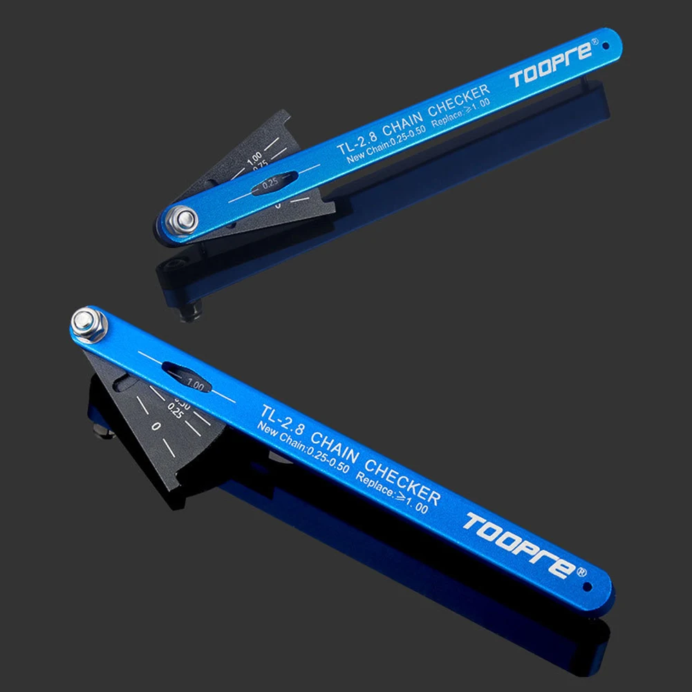 1pcs Bike Chain Detector Chain Detector Tension Testing Tool Wear Indicator Wear Measurement 100% Brand New Aluminum Alloy
1pcs Bike Chain Detector Chain Detector Tension Testing Tool Wear Indicator Wear Measurement 100% Brand New Aluminum Alloy