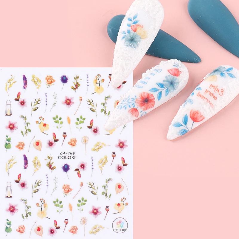 Nail Stickers Flower Pink Purple Cherry Blossoms Nail Art Decals Floral Leaf Spring Sliders Manicure Decor Tips
Nail Stickers Flower Pink Purple Cherry Blossoms Nail Art Decals Floral Leaf Spring Sliders Manicure Decor Tips