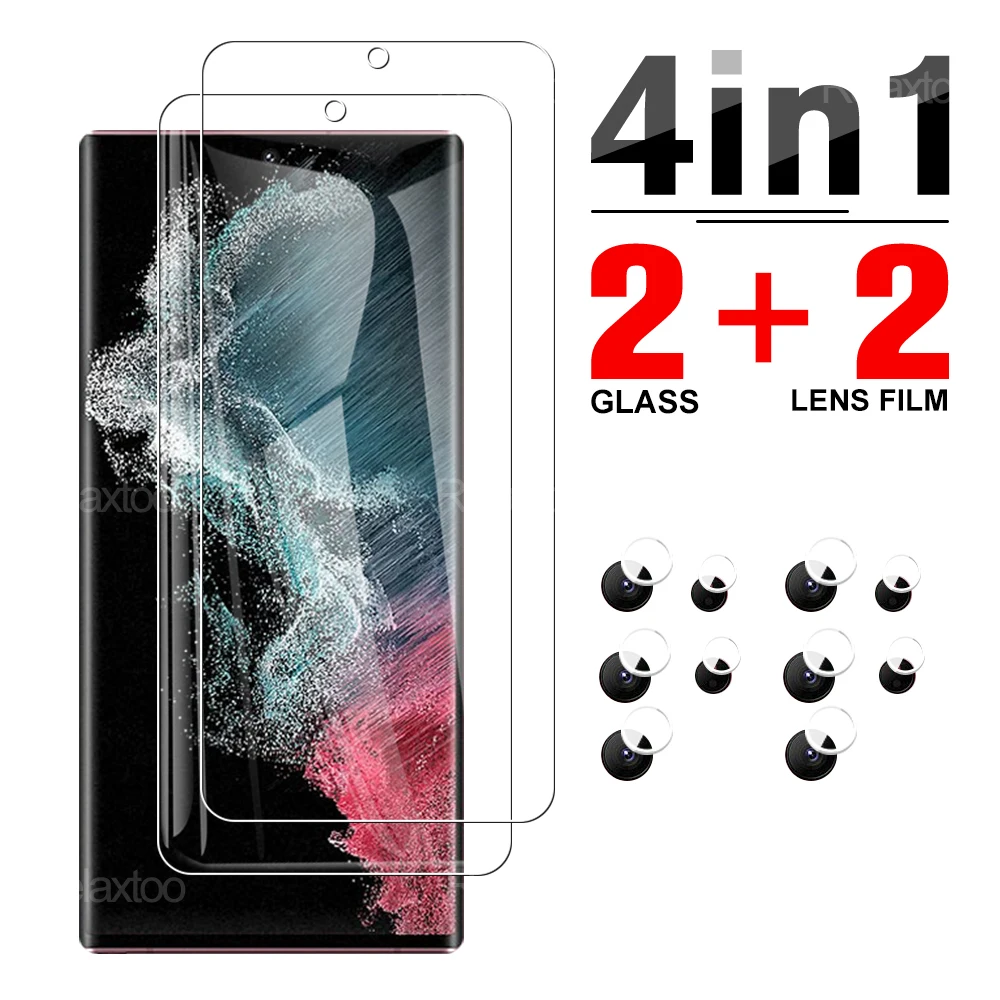 4-in-1 for Samsung S22 Plus S 22 5G screen protective glass protector on galaxy s22plus 22plus 5G S22+ camera lens tempered film
4-in-1 for Samsung S22 Plus S 22 5G screen protective glass protector on galaxy s22plus 22plus 5G S22+ camera lens tempered film