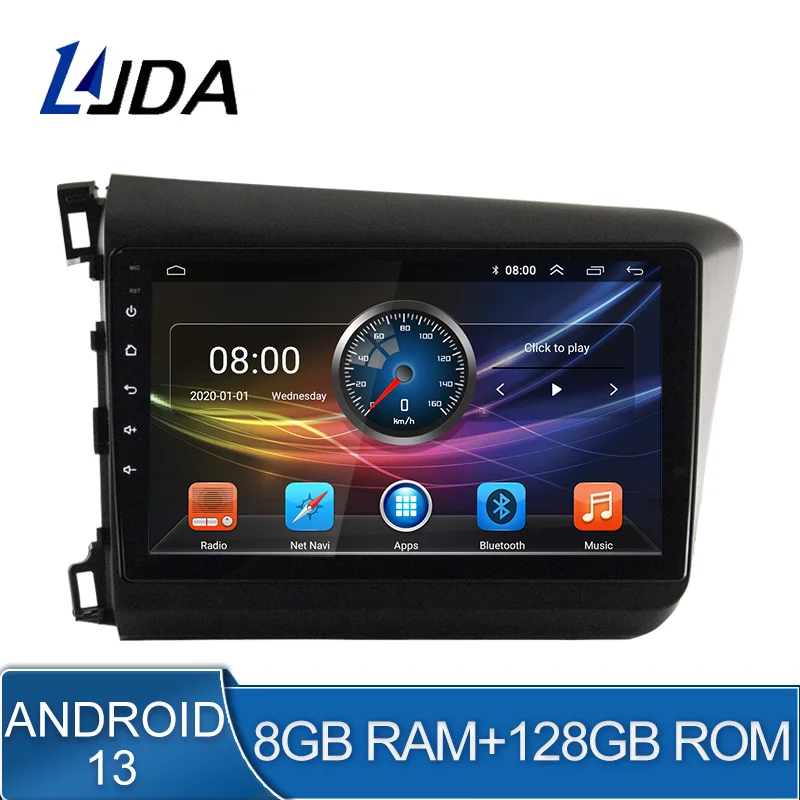 Android 13 Car Multimedia Player for HONDA CIVIC 2012-2015 4G WIFI DSP GPS Navigation Autoaudio Stereo 2 Din Car Radio 4GB 64G
Android 13 Car Multimedia Player for HONDA CIVIC 2012-2015 4G WIFI DSP GPS Navigation Autoaudio Stereo 2 Din Car Radio 4GB 64G