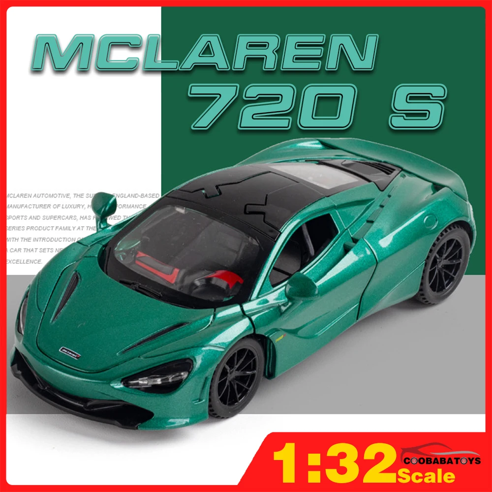 Scale 1/32 McLaren 720S Supercar Metal Diecast Alloy Toys Cars Models Trucks For Boys Children Kids Vehicles Hobby & Collection
Scale 1/32 McLaren 720S Supercar Metal Diecast Alloy Toys Cars Models Trucks For Boys Children Kids Vehicles Hobby & Collection