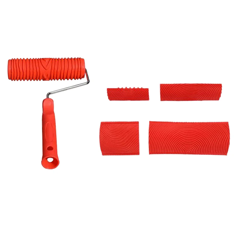 7Inch Roller Painter 4 PCS Wood Graining Painting Tool Art Wallpaper Imitation Wood Grain Tool Wall Texture Art Painting
7Inch Roller Painter 4 PCS Wood Graining Painting Tool Art Wallpaper Imitation Wood Grain Tool Wall Texture Art Painting