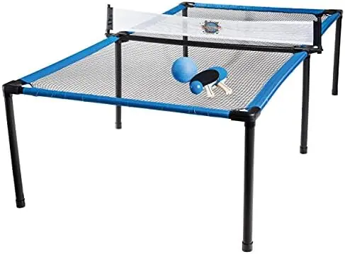 Pong Tennis - Table Tennis, Volleyball and 4-Square Outdoor Game - Indoor or Outdoor Game for Kids
Pong Tennis - Table Tennis, Volleyball and 4-Square Outdoor Game - Indoor or Outdoor Game for Kids