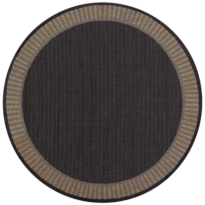 16812000076076N 7 ft. 6 in. x 7 ft. 6 in. Recife Wicker Stitch Rug - Black & Cocoa
16812000076076N 7 ft. 6 in. x 7 ft. 6 in. Recife Wicker Stitch Rug - Black & Cocoa