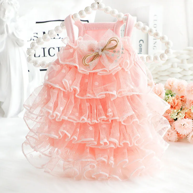 Summer New Pet Princess Dress Breathable Thin Cotton Material Skirt Decorated with Star and Bow Small Medium Dog Cat Clothing
Summer New Pet Princess Dress Breathable Thin Cotton Material Skirt Decorated with Star and Bow Small Medium Dog Cat Clothing