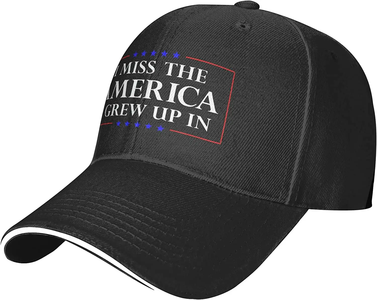 I Miss The America I Grew Up In Hat I Miss The America Baseball Cap American Flag Hat for Men Women Unisex Four Seasons
I Miss The America I Grew Up In Hat I Miss The America Baseball Cap American Flag Hat for Men Women Unisex Four Seasons