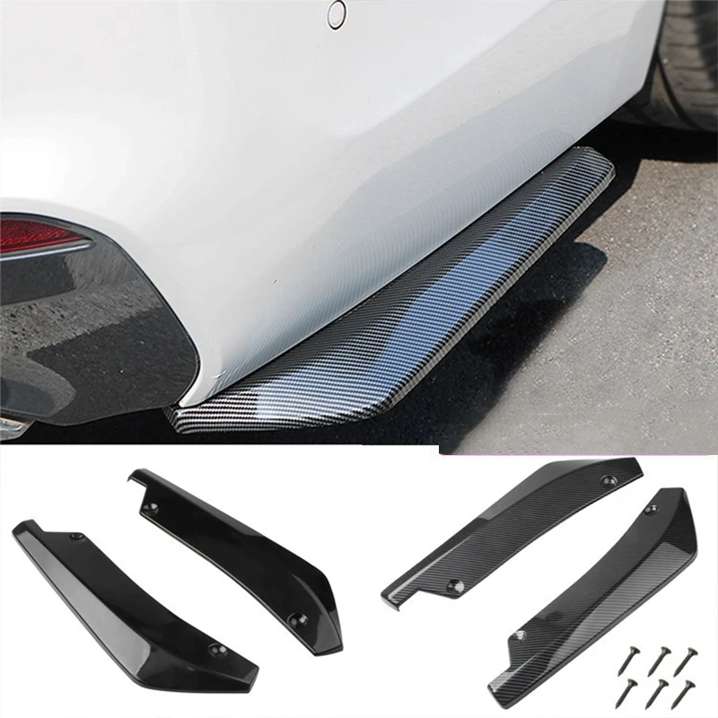 2PCS Rear Bumper Splitter Side Spoiler Canards Diffuser Cover Trim Sticker Universal For Mazda 3 6 MX-5 Miata Car Accessories
2PCS Rear Bumper Splitter Side Spoiler Canards Diffuser Cover Trim Sticker Universal For Mazda 3 6 MX-5 Miata Car Accessories