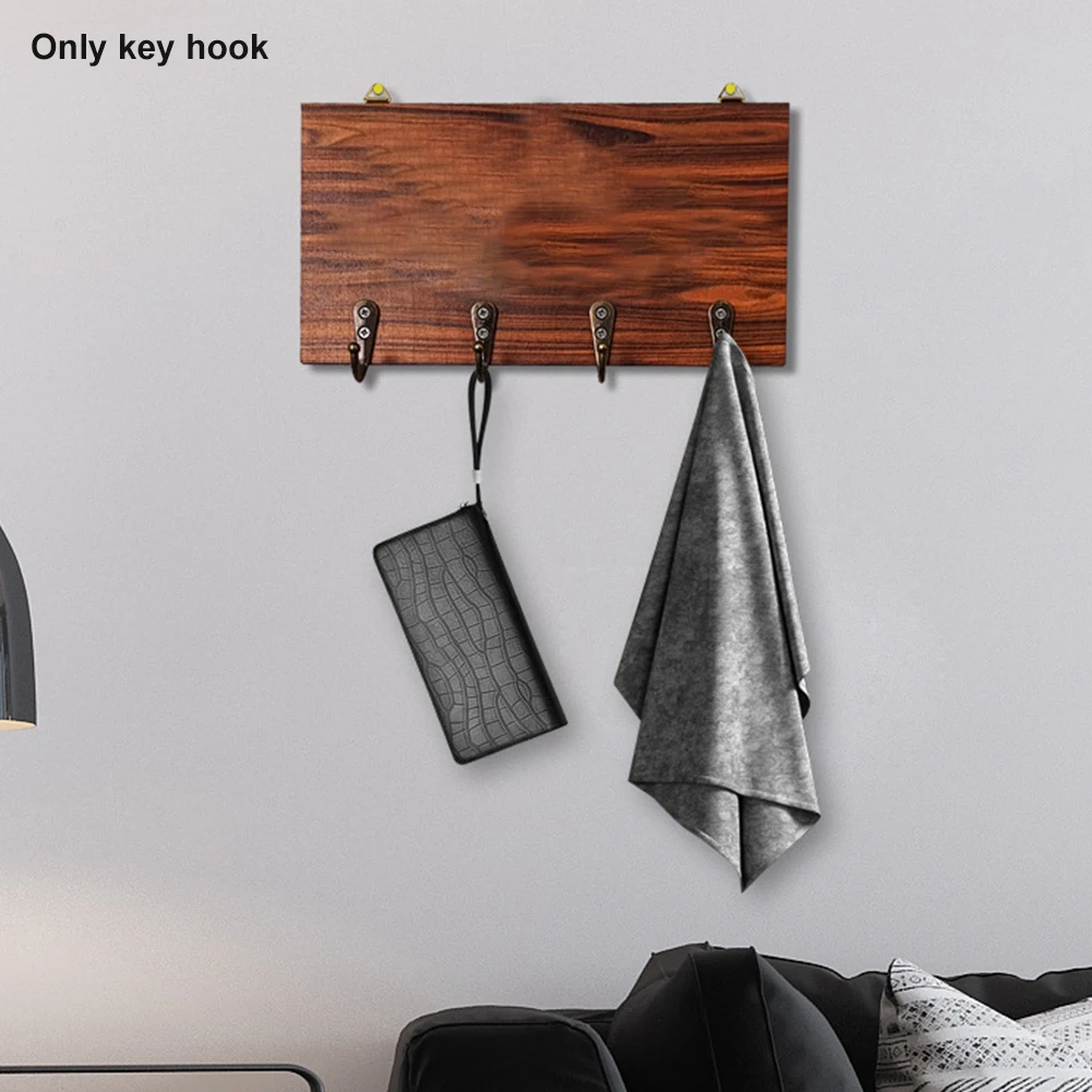 With 4 Hooks Wooden Rack Key Hanger Porch Entryway Organizer Easy Install Home Decor Storage Multipurpose Wall Mounted Hat
With 4 Hooks Wooden Rack Key Hanger Porch Entryway Organizer Easy Install Home Decor Storage Multipurpose Wall Mounted Hat