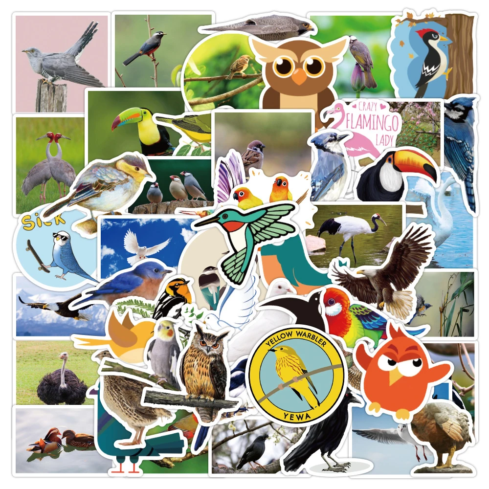 10/30/50PCS New Bird Personality Personality Graffiti Stickers Skateboard Luggage Water Cup Refrigerator Waterproof Wholesale
10/30/50PCS New Bird Personality Personality Graffiti Stickers Skateboard Luggage Water Cup Refrigerator Waterproof Wholesale
