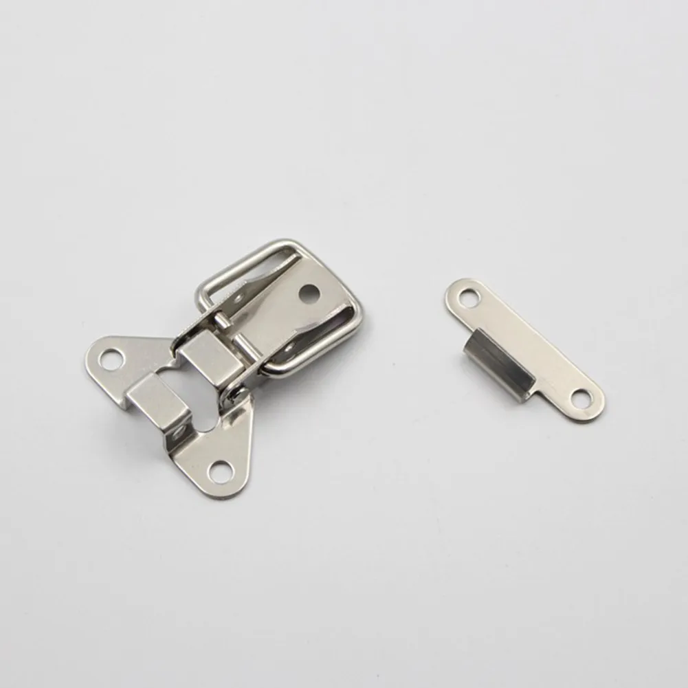 4Pcs Stainless Steel Spring Loaded Clamp Clip Case Box Toggle Latch Catch For Cabinet Wooden Box Lock Furniture Hardware
4Pcs Stainless Steel Spring Loaded Clamp Clip Case Box Toggle Latch Catch For Cabinet Wooden Box Lock Furniture Hardware