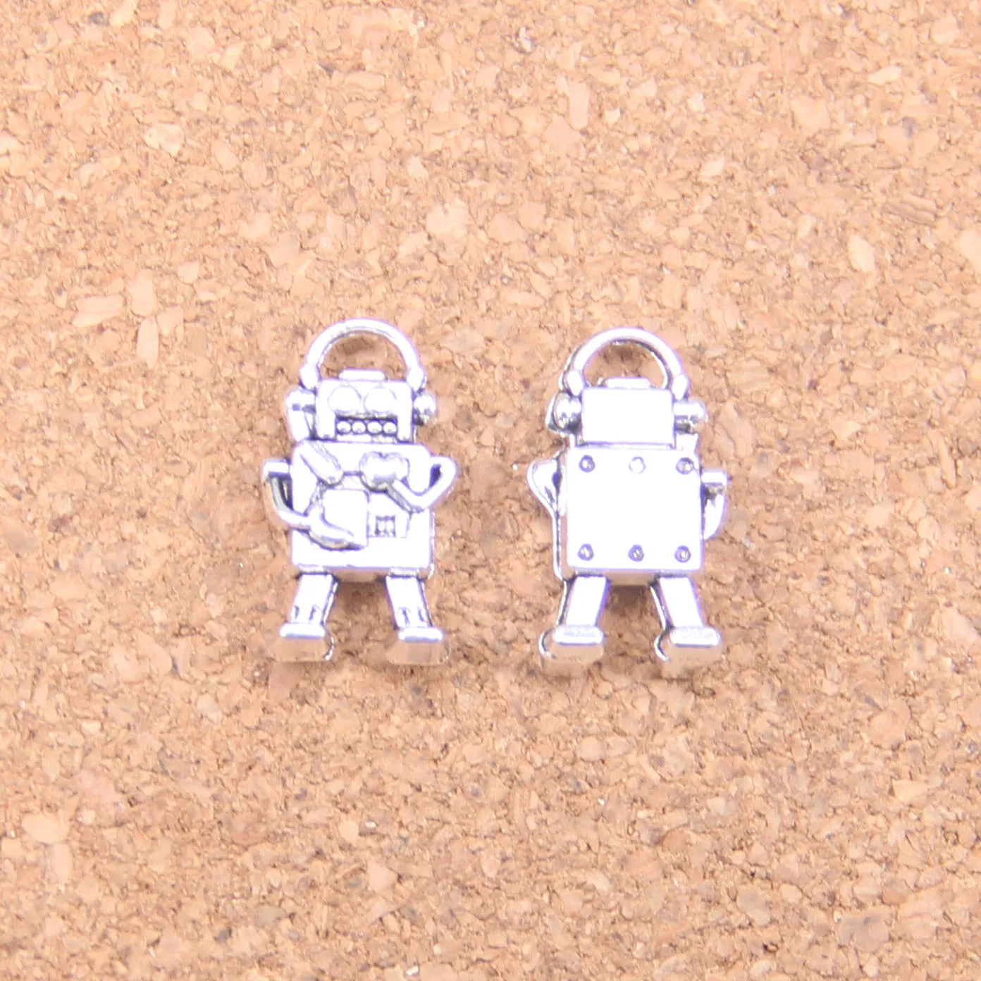 80pcs Charms mechanic robot 17x9mm Antique Pendants,Vintage Tibetan Silver Jewelry,DIY for bracelet necklace
80pcs Charms mechanic robot 17x9mm Antique Pendants,Vintage Tibetan Silver Jewelry,DIY for bracelet necklace