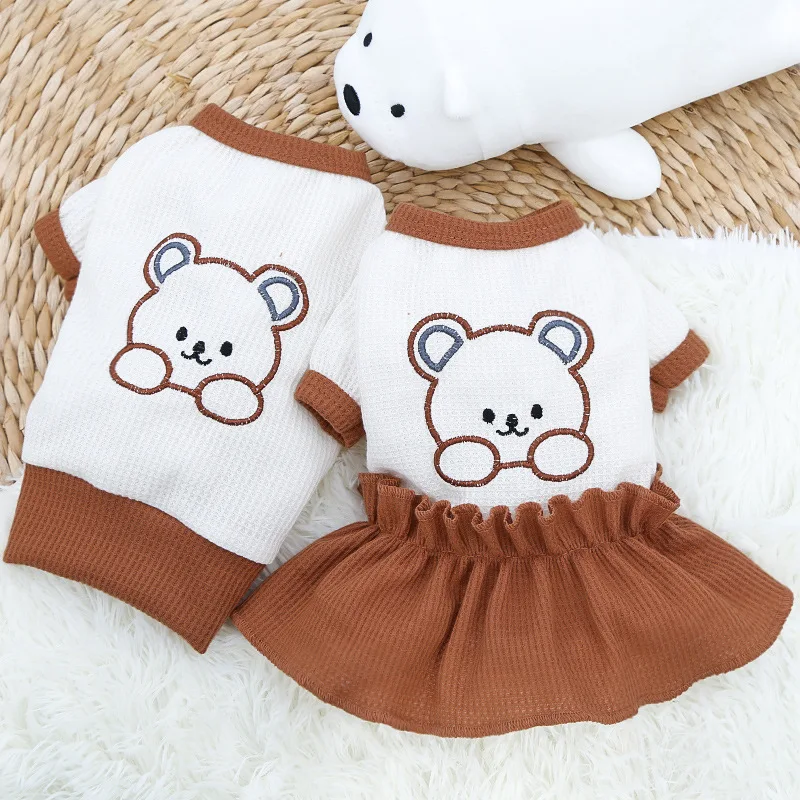 New Spring And Summer Dog Couple T-Shirt Shirt Clothes For Small And Mid Dog Cat Chihuahua Puppy Yorkshire Terrier Pet Clothes
New Spring And Summer Dog Couple T-Shirt Shirt Clothes For Small And Mid Dog Cat Chihuahua Puppy Yorkshire Terrier Pet Clothes