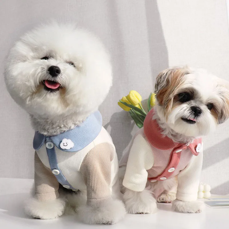 Pet Dog Clothes Spring and Summer Striped Bottoming Shirt Cat Clothes Couple Puppy Girl Clothes Small Dog Chihuahua Clothing
Pet Dog Clothes Spring and Summer Striped Bottoming Shirt Cat Clothes Couple Puppy Girl Clothes Small Dog Chihuahua Clothing