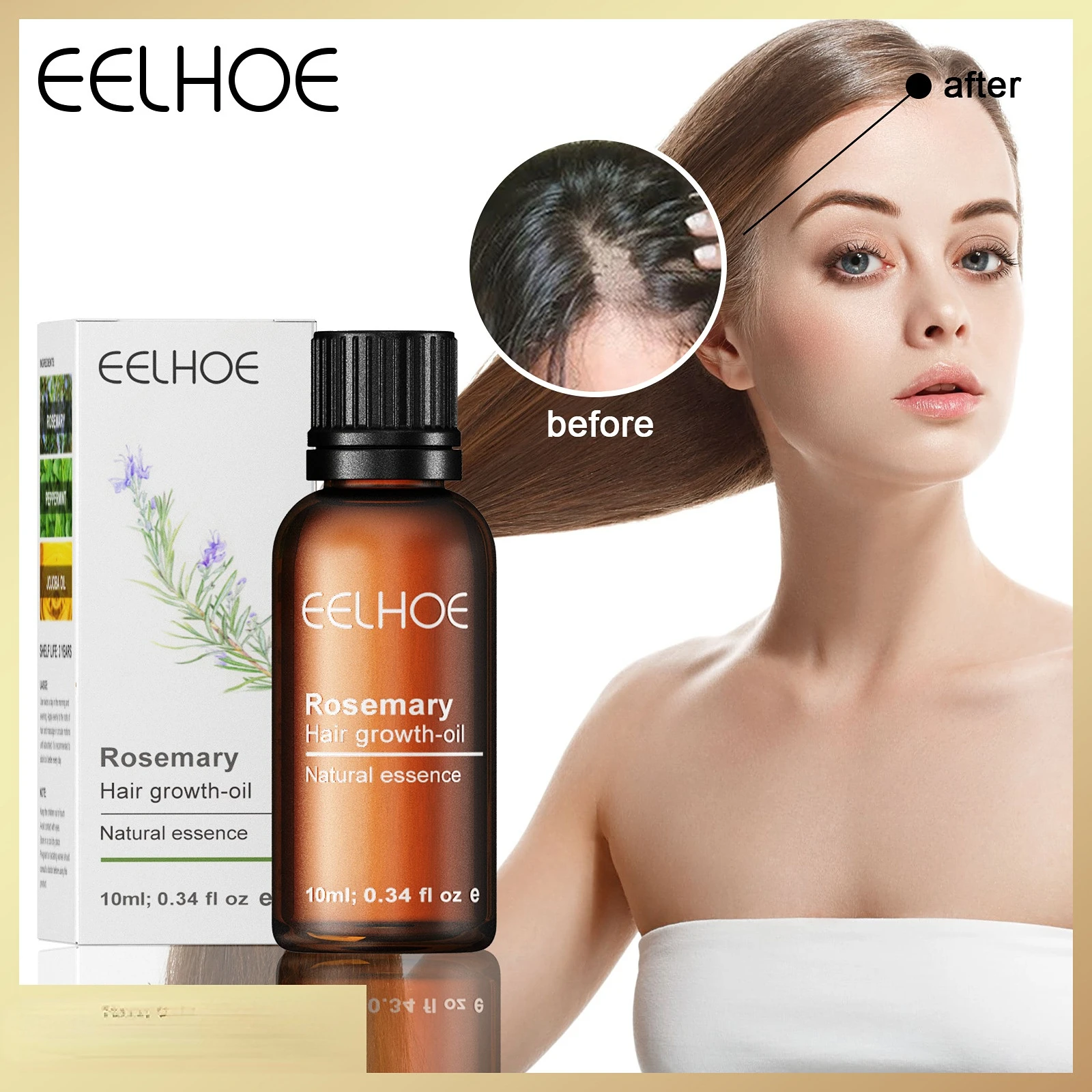 10ml Rosemary Essential Oil for Hair Growth Scalp Massage Treatment Nourishes and Strengthens Hair Hair Follicle Stimulating Oil
10ml Rosemary Essential Oil for Hair Growth Scalp Massage Treatment Nourishes and Strengthens Hair Hair Follicle Stimulating Oil