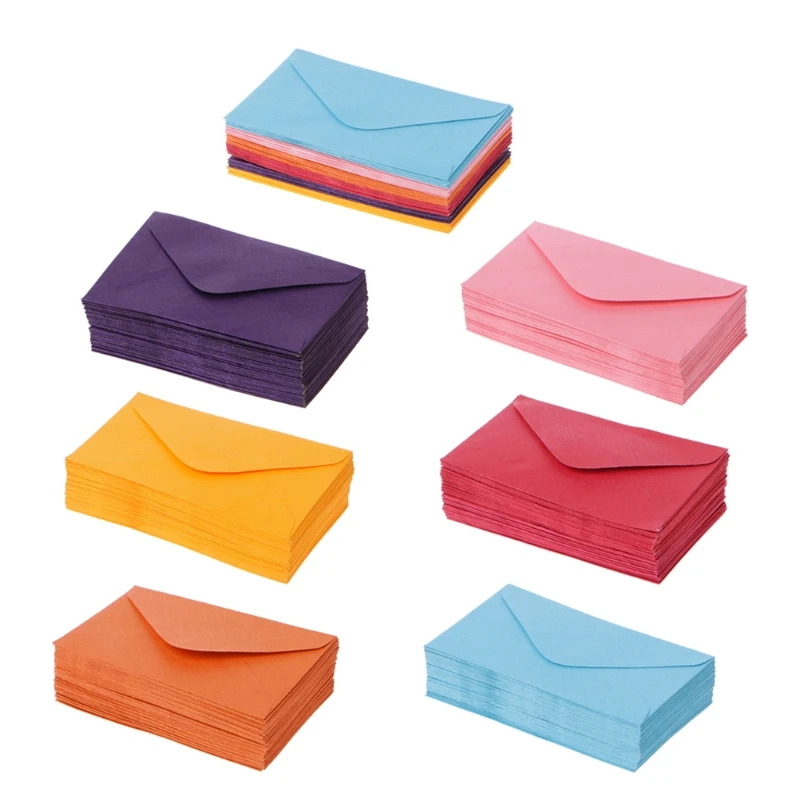 50Pcs/Pack Colorful Envelopes Paper Retro Blank Mini Paper Envelopes Wedding Party Invitation Greeting Cards Gift
50Pcs/Pack Colorful Envelopes Paper Retro Blank Mini Paper Envelopes Wedding Party Invitation Greeting Cards Gift