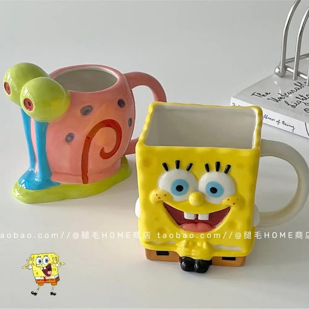 Spongeboes Patrick Star Squidward Tentacles Cartoon Stereo Large-Capacity Ceramic Mug Anime Plush Toy for Girl Birthday Gift
Spongeboes Patrick Star Squidward Tentacles Cartoon Stereo Large-Capacity Ceramic Mug Anime Plush Toy for Girl Birthday Gift