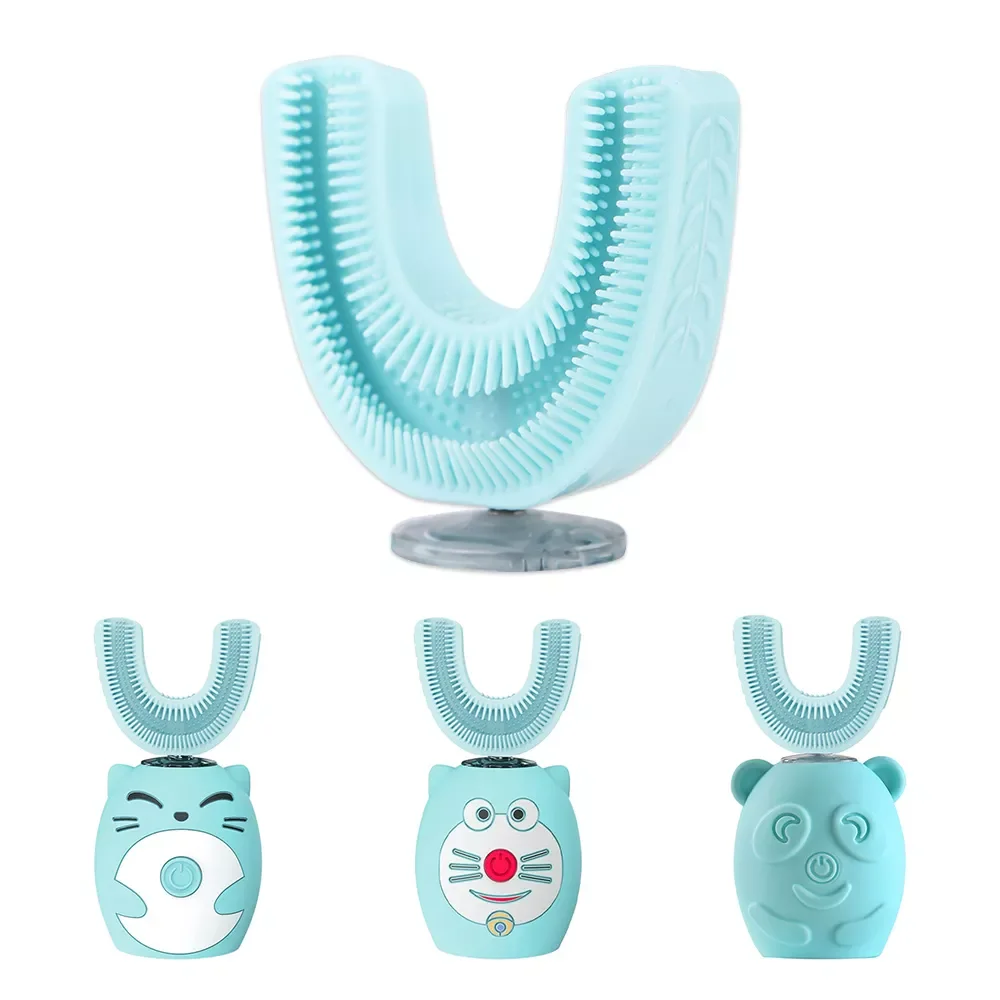 U-shaped 360 Degrees Silicone Replacement Toothbrush Head Teeth Brush Head For Children Kid Electric Toothbrush 1-14 Years old
U-shaped 360 Degrees Silicone Replacement Toothbrush Head Teeth Brush Head For Children Kid Electric Toothbrush 1-14 Years old