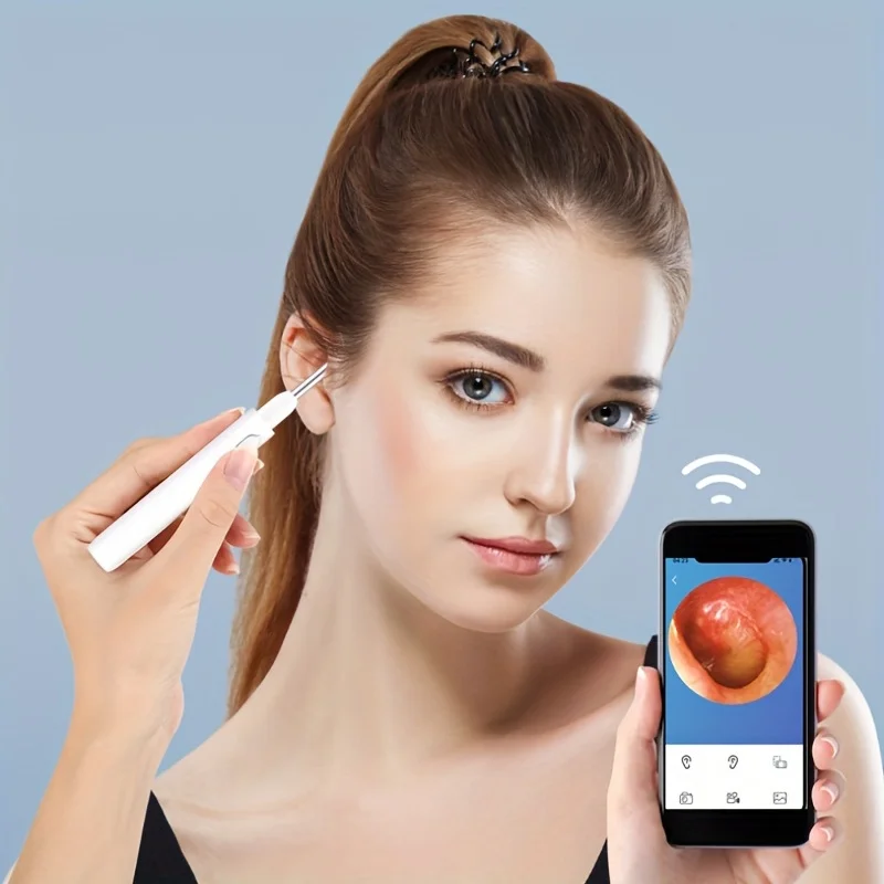 Intelligent Ear Scoop, Ear Speculum, Visual Ear Scoop, 4.2mm Intelligent Luminous Ear Cleaning Tools, 500W Professional Endoscop
Intelligent Ear Scoop, Ear Speculum, Visual Ear Scoop, 4.2mm Intelligent Luminous Ear Cleaning Tools, 500W Professional Endoscop