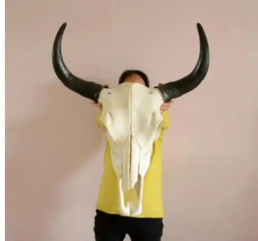 head Arts natural yak skull crafts really tau decorations characteristics of mural handicraft gift ornaments home decoration
head Arts natural yak skull crafts really tau decorations characteristics of mural handicraft gift ornaments home decoration
