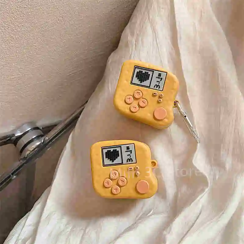 New 3D biscuits game machine Earphone Case For Samsung Galaxy Buds Live/Buds Pro/Buds 2/Buds2 Pro Silicone Cover For Men Women
New 3D biscuits game machine Earphone Case For Samsung Galaxy Buds Live/Buds Pro/Buds 2/Buds2 Pro Silicone Cover For Men Women