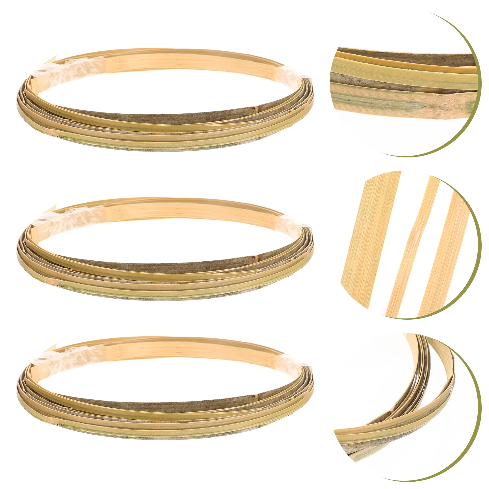 3 Rolls Bamboo Material Natural Rattan DIY Skin Wedding Supplies Reed Furniture Stuff 
3 Rolls Bamboo Material Natural Rattan DIY Skin Wedding Supplies Reed Furniture Stuff