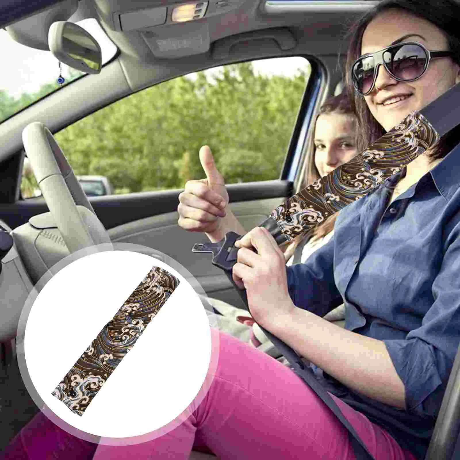 Seat Belt Cover Car Safety Pad Japanese Shoulder Protector Accessory Cloth Cushion
Seat Belt Cover Car Safety Pad Japanese Shoulder Protector Accessory Cloth Cushion