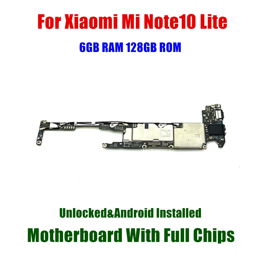 100% оригинальная Рабочая материнская плата для Xiaomi Mi Note10Lite Note 10 Lite с платформой платы ROM Circuits
100% оригинальная Рабочая материнская плата для Xiaomi Mi Note10Lite Note 10 Lite с платформой платы ROM Circuits