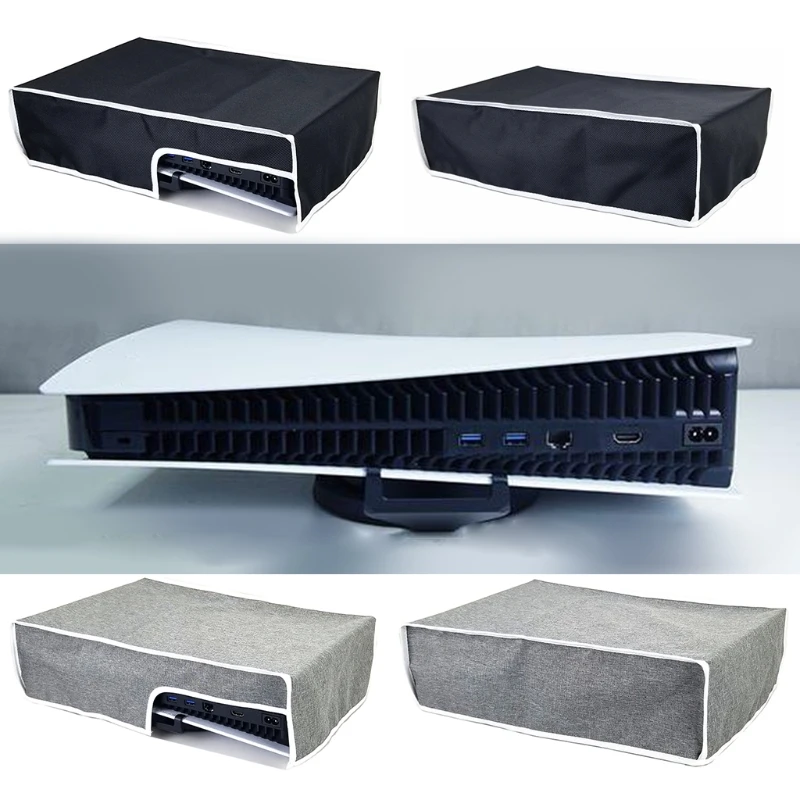 Oxford Cloth Dust Cover for PS5 Console,, Anti Scratch Cover Sleeve Console Digital Edition & Disc Edition 
Oxford Cloth Dust Cover for PS5 Console,, Anti Scratch Cover Sleeve Console Digital Edition & Disc Edition