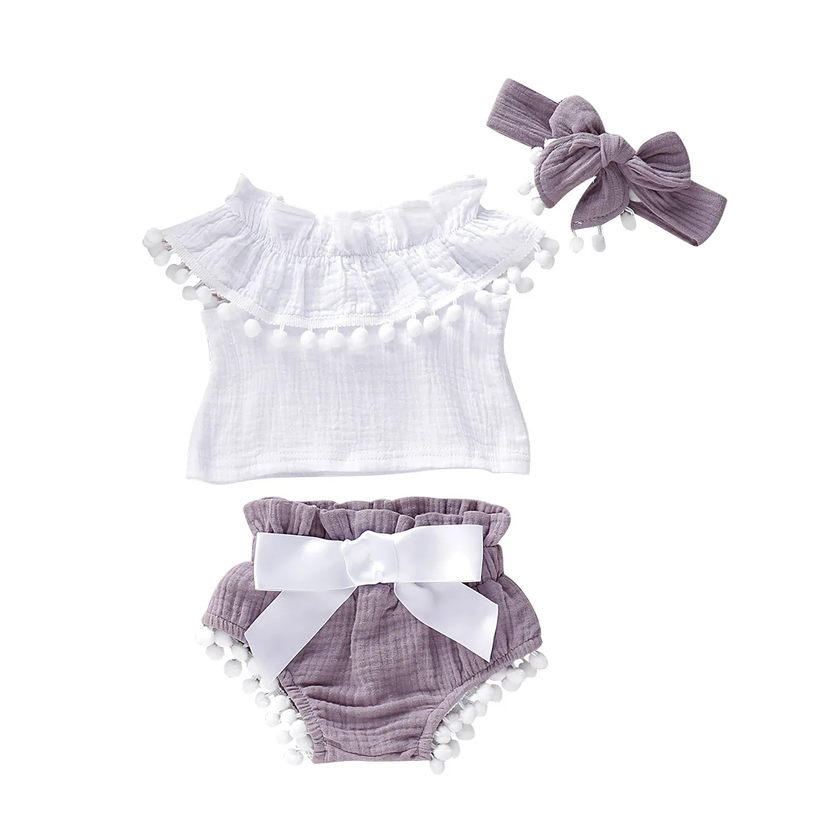 Children's Clothing 2022 New Baby Sleeveless Cotton and Linen One-shoulder Ball Suit T-shirt 3-piece Set Toddler Clothes
Children's Clothing 2022 New Baby Sleeveless Cotton and Linen One-shoulder Ball Suit T-shirt 3-piece Set Toddler Clothes