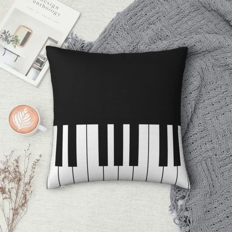 

Наволочка для пианино-ключей, удобная декоративная подушка для дивана, используется для дома, спальни, дивана