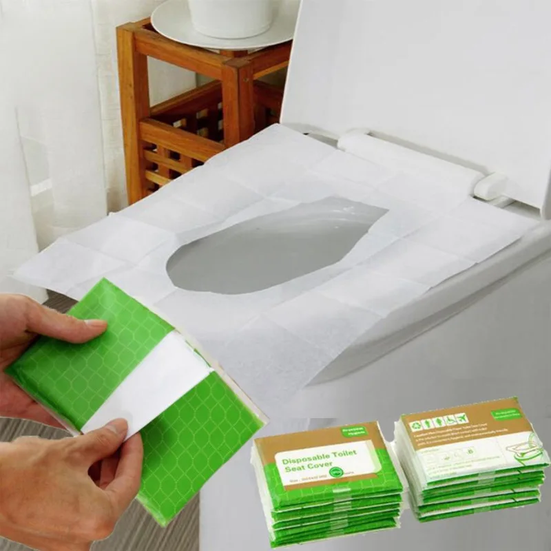 10/30/50PCS Portable Disposable Toilet Seat Covers Type Travel Camping Hotel Bathroom Accessories Paper Waterproof Soluble Water
10/30/50PCS Portable Disposable Toilet Seat Covers Type Travel Camping Hotel Bathroom Accessories Paper Waterproof Soluble Water