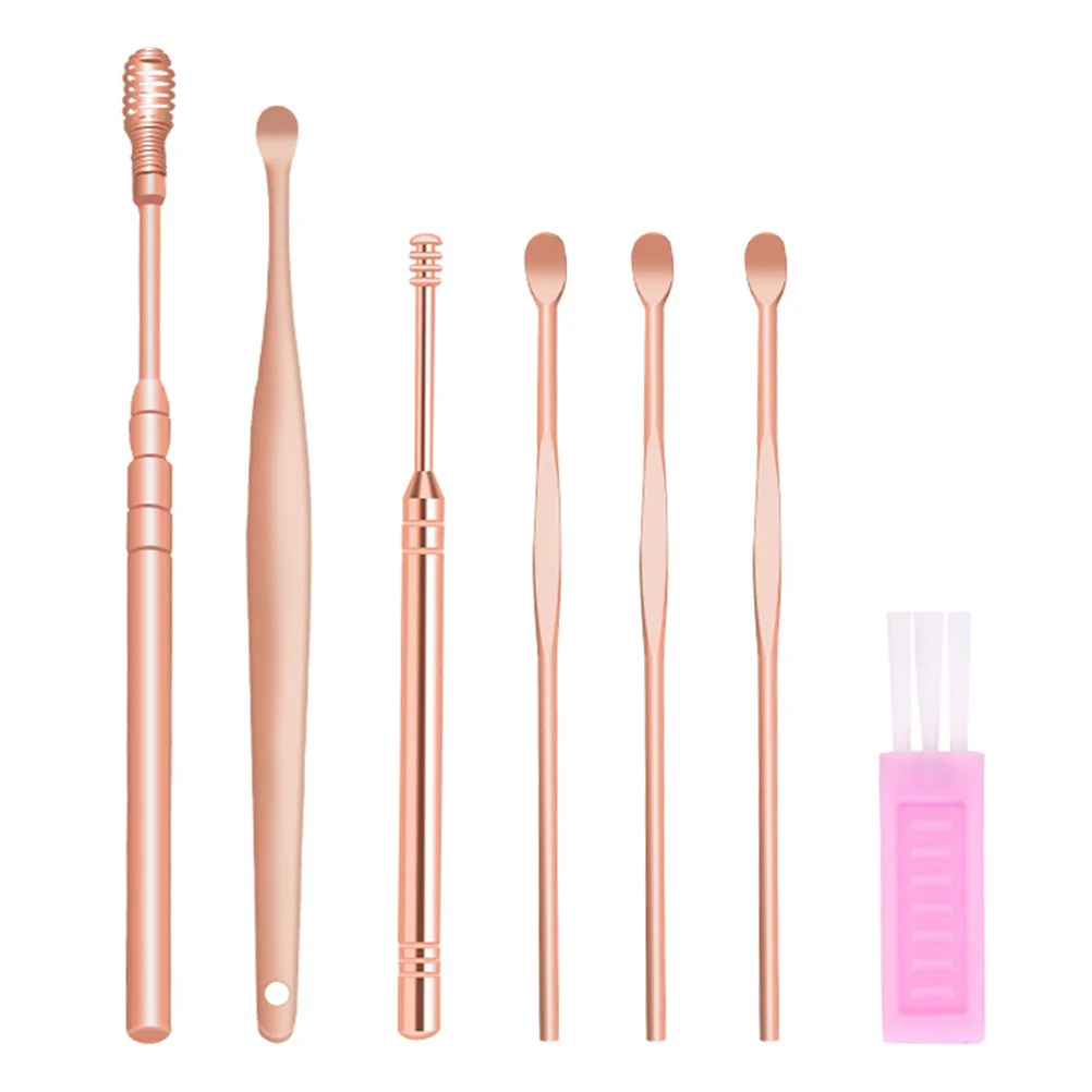 1Set Ear Wax Removal Kit Metal Ear Pick Ear Spoon Tweezers Portable Metal Earpick Ear Wax Picking Tool
1Set Ear Wax Removal Kit Metal Ear Pick Ear Spoon Tweezers Portable Metal Earpick Ear Wax Picking Tool