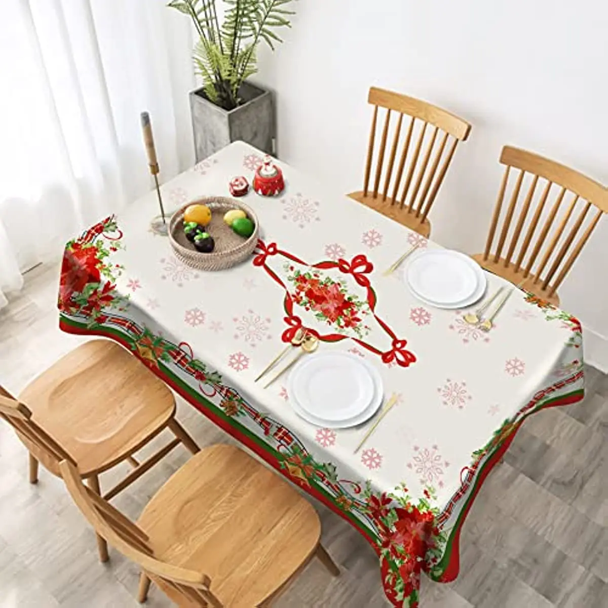 Christmas Snowflake Rectangle Tablecloth Table Cover Party Decoration Waterproof Dining Table Tablecloth Festivet Party Decor
Christmas Snowflake Rectangle Tablecloth Table Cover Party Decoration Waterproof Dining Table Tablecloth Festivet Party Decor
