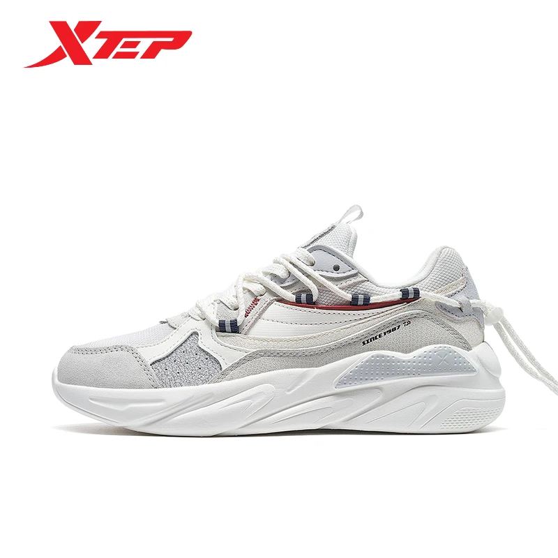 Xtep Wear-Resistant Non-Slip Women's Skateboarding Shoes Street Style Lace Up Casual Shoes Hip Hop Street Sneakers
Xtep Wear-Resistant Non-Slip Women's Skateboarding Shoes Street Style Lace Up Casual Shoes Hip Hop Street Sneakers