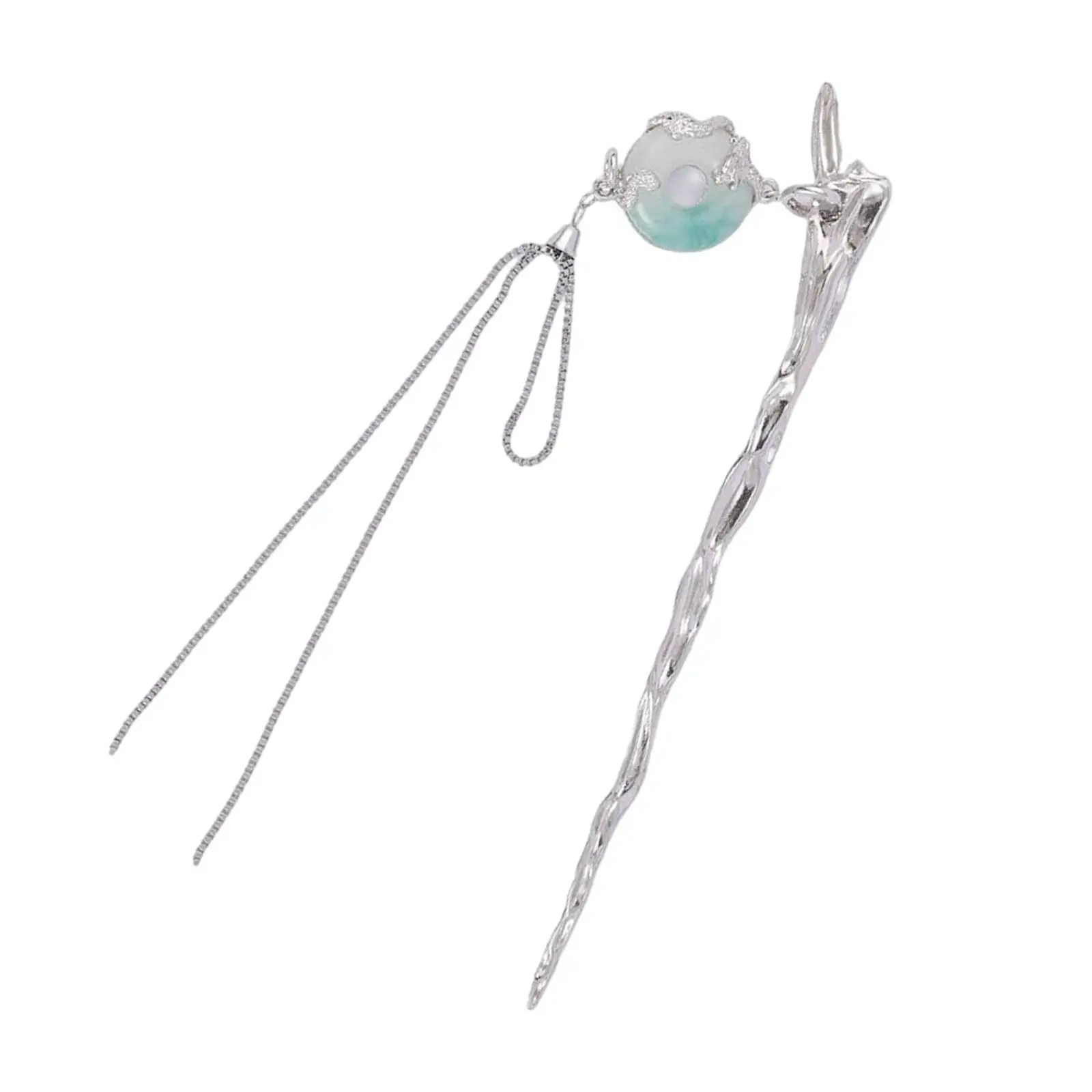 Металлические декоративные шпильки для волос с кисточками, аксессуары для волос «сделай сам», палочки для еды с кисточками для женщин и девушек, длинные вьющиеся волосы