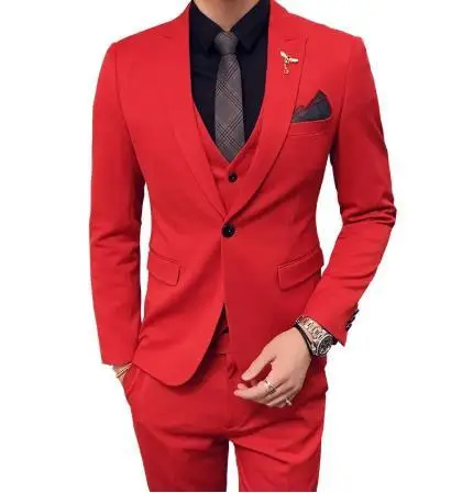 Custom Made Mens Wedding Suits Red Suits Mens Oranje Pak Heren Mens Suits Party DJ Stage Costume Terno Slim Fit White Tuxedo
Custom Made Mens Wedding Suits Red Suits Mens Oranje Pak Heren Mens Suits Party DJ Stage Costume Terno Slim Fit White Tuxedo
