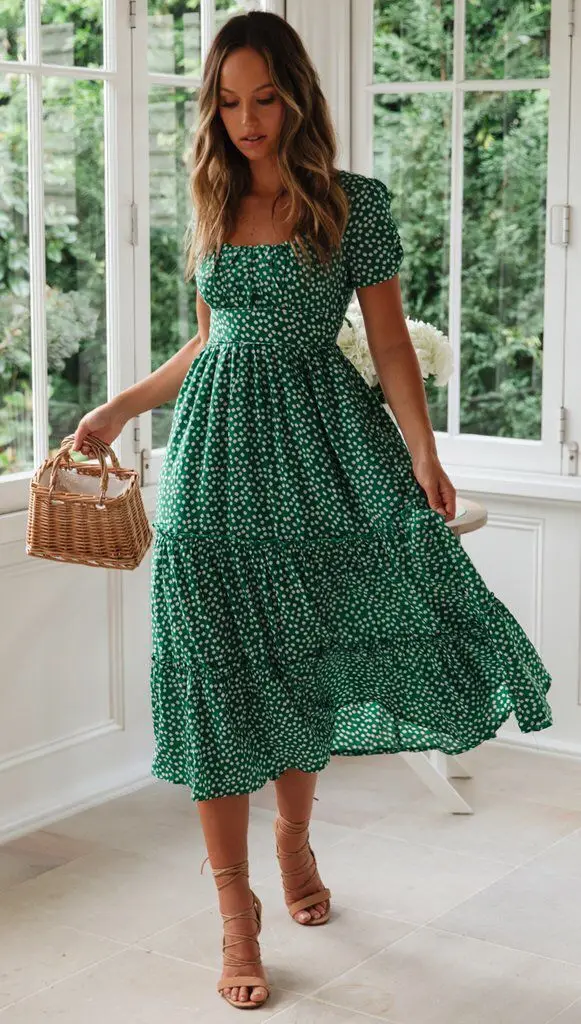 2022 Fashion Half Sleeve Women Loose Dress Casual Printed Vintage Long Dresses Elegant V Neck Drawstring Party Dress Vestidos
2022 Fashion Half Sleeve Women Loose Dress Casual Printed Vintage Long Dresses Elegant V Neck Drawstring Party Dress Vestidos