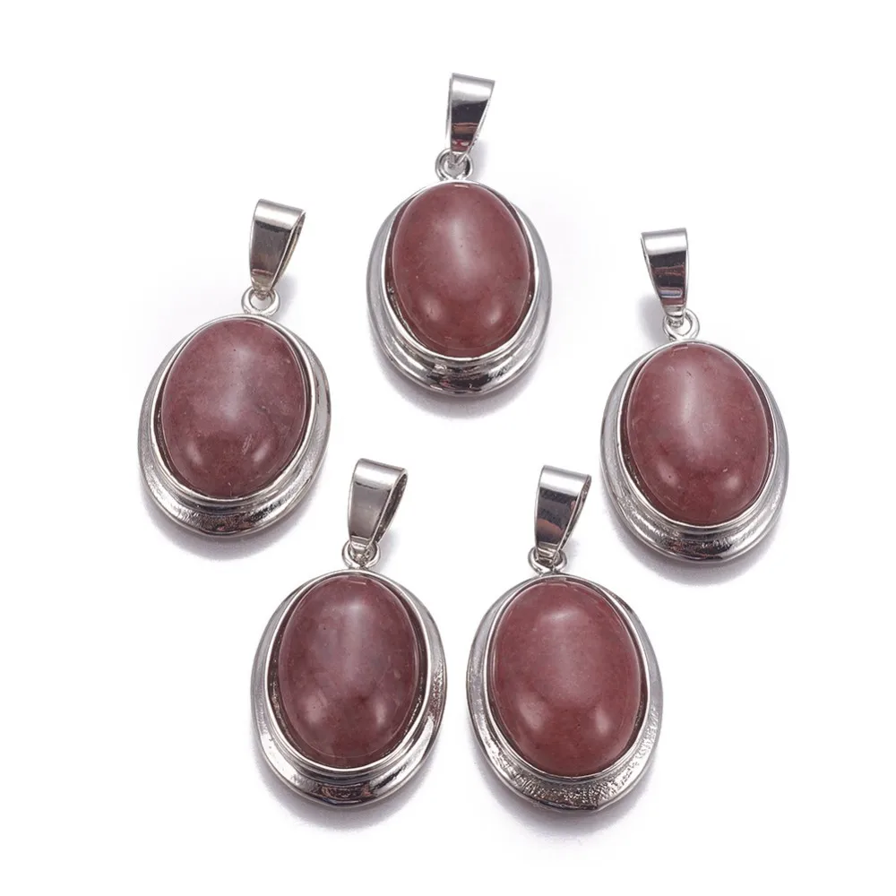 3 Colors Natural Gemstone Pendants with Brass Findings Oval Platinum 26~26.5x17~17.5x7.5~9mm Hole: 4.5x7~7.5mm
3 Colors Natural Gemstone Pendants with Brass Findings Oval Platinum 26~26.5x17~17.5x7.5~9mm Hole: 4.5x7~7.5mm