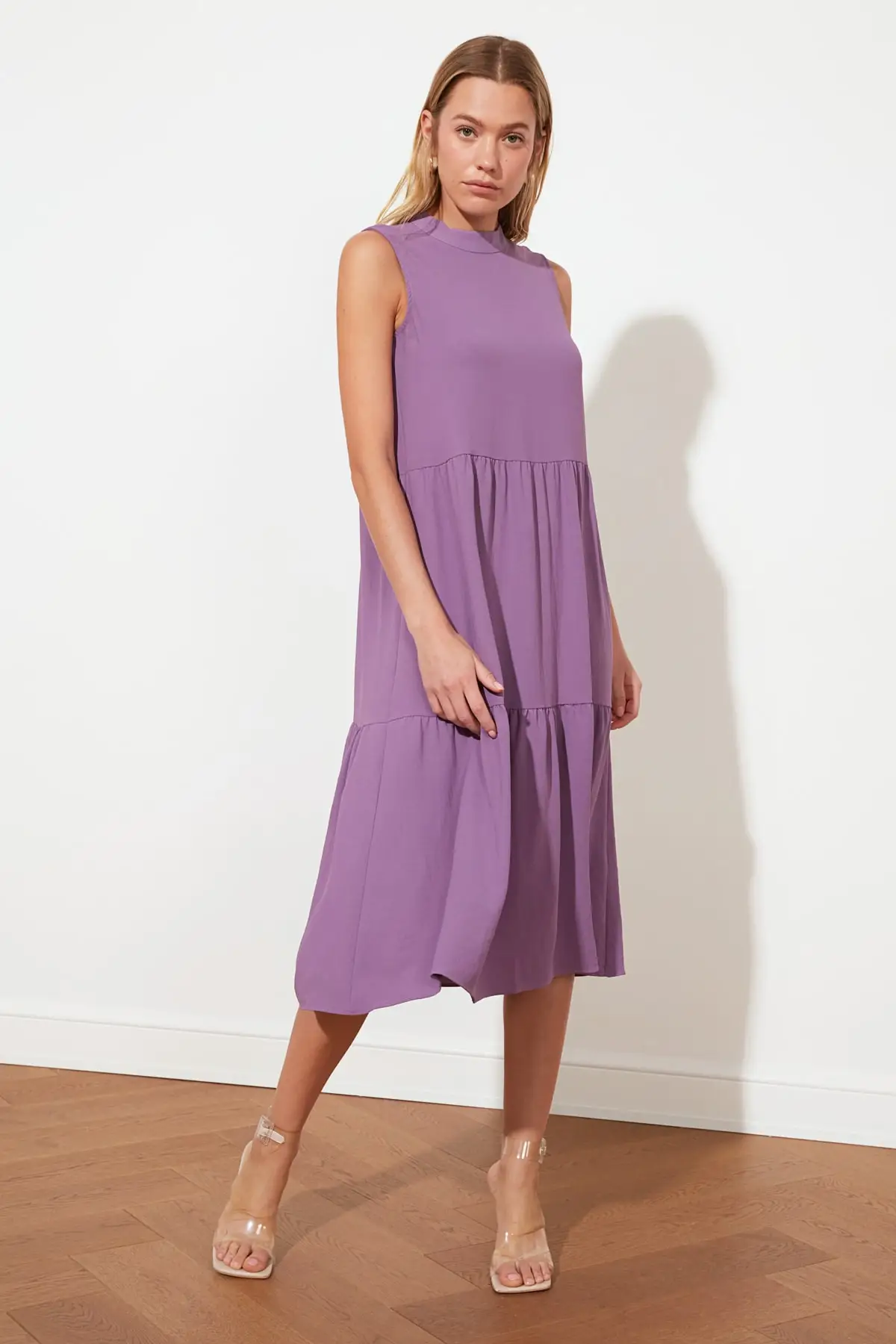 Women's Purple Wide Cut Dress, Casual, Zipper, Sporty and Daily Use, Special, modern Fashion, Elaborate Stitching, Attractive
Women's Purple Wide Cut Dress, Casual, Zipper, Sporty and Daily Use, Special, modern Fashion, Elaborate Stitching, Attractive