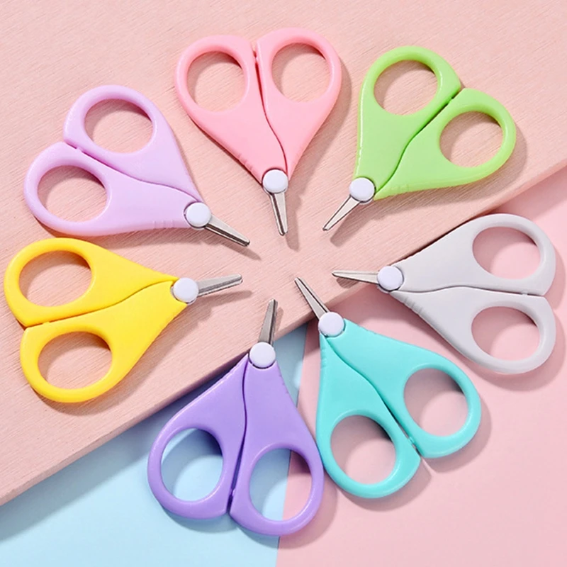 Baby Round Tip Safety Manicure Scissors Stainless Steel for IDEAL Shower Gift for Infant Newborns Babies Toddlers
Baby Round Tip Safety Manicure Scissors Stainless Steel for IDEAL Shower Gift for Infant Newborns Babies Toddlers